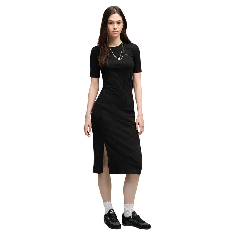 Ženska haljina Puma HER Rib Dress