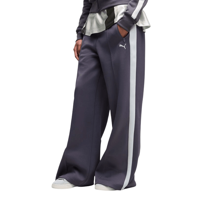 Ženska trenerka donji dio Puma T7 Wide Leg Track Pants op