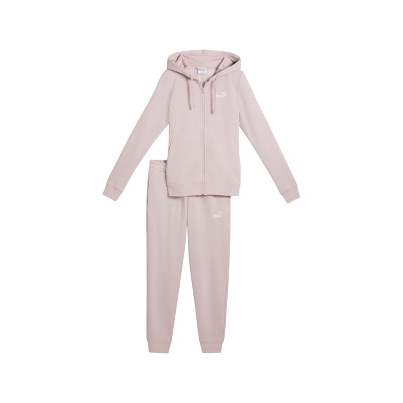 Ženska trenerka Puma Hooded Sweat Suit Full-Zip FL cl