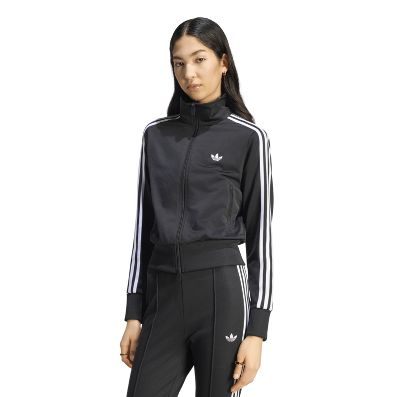 Ženski duks adidas FB CLASSIC TT BLACK/WHITE