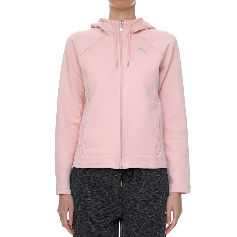 Ženski duks Puma EVOSTRIPE FULL-ZIP HOODIE