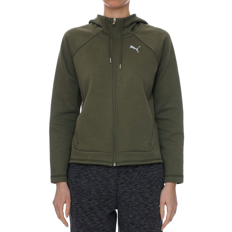 Ženski duks Puma EVOSTRIPE FULL-ZIP HOODIE