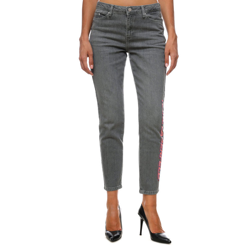 Ženske farmerke Karl Lagerfeld FUTURE LOGO GF DENIM PANTS