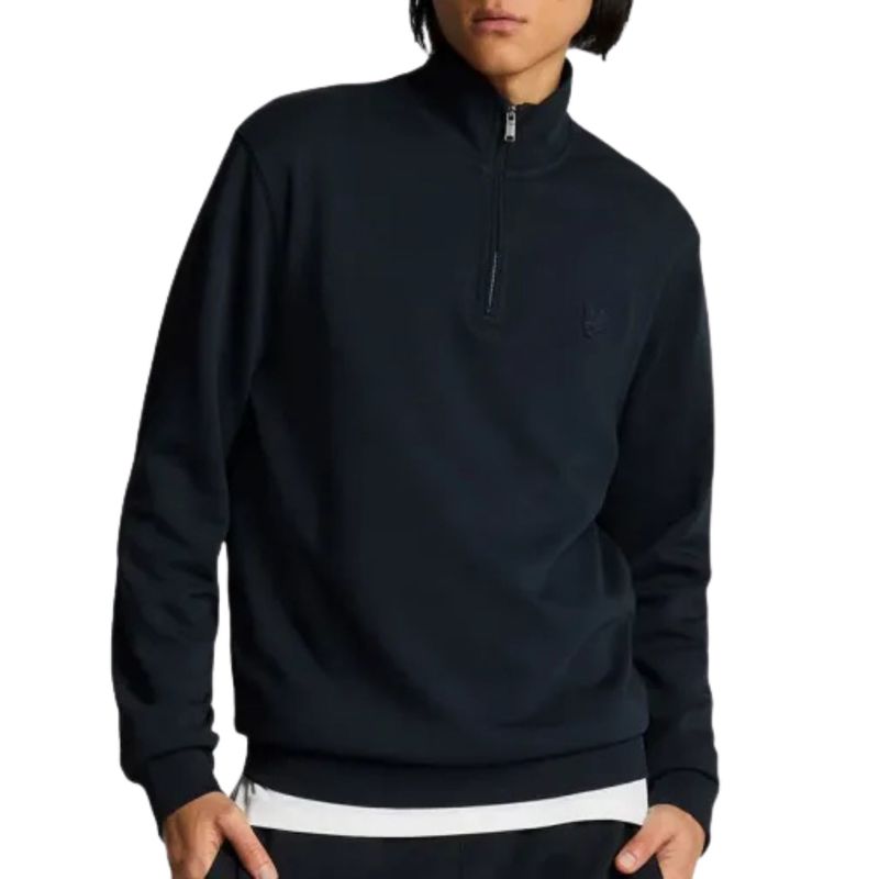 Muški duks Lyle&Scott Superfine Quarter Zip Sweatshirt