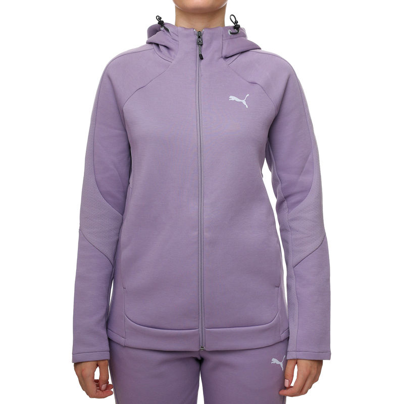 Ženski duks Puma EVOSTRIPE Full-Zip Hoodie