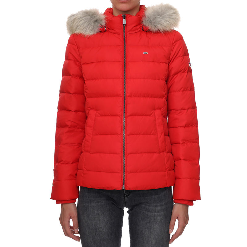 Ženska jakna Tommy Hilfiger TJW BASIC HOODED DOWN JACKET