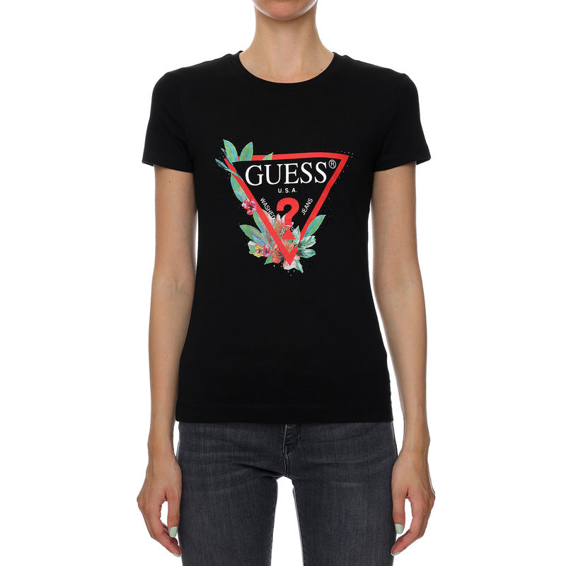 Ženska majica Guess JEANS SS CN NORA TEE