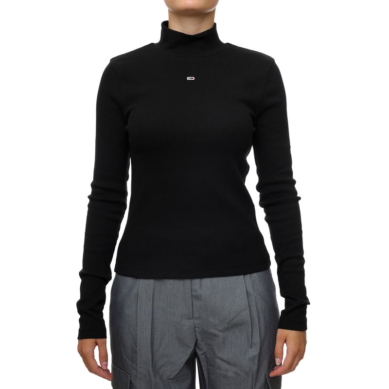 Ženska majica Tommy Hilfiger TJW ESSENTIAL MOCK NECK
