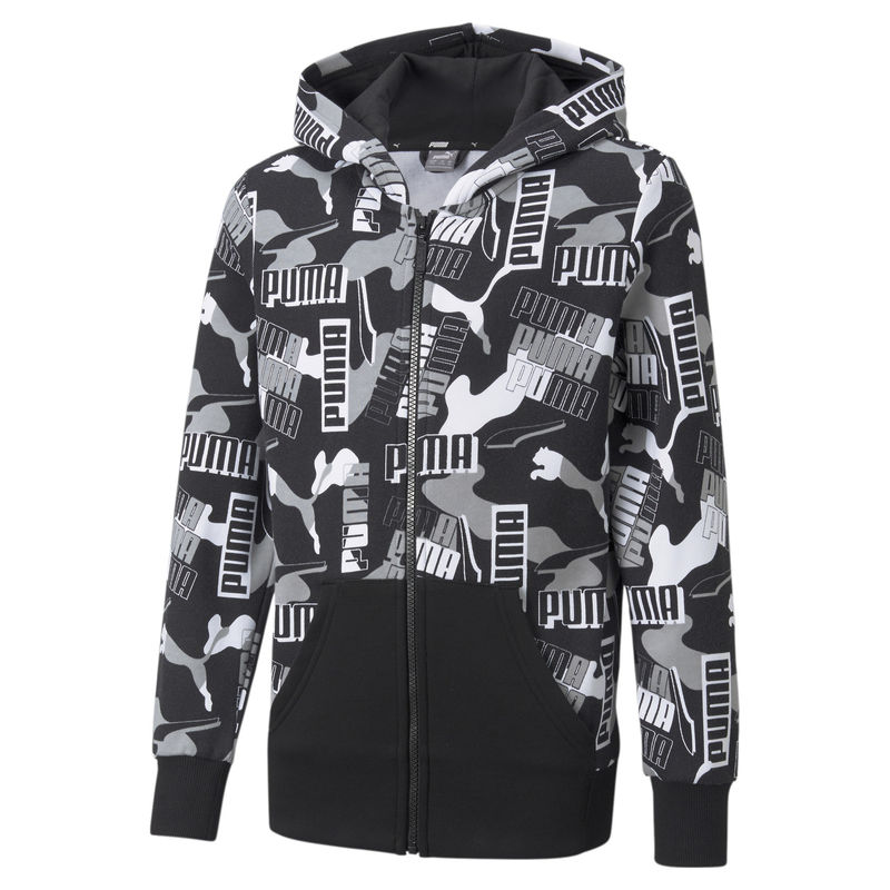 Dječiji duks Puma ALPHA AOP FULL-ZIP FL B