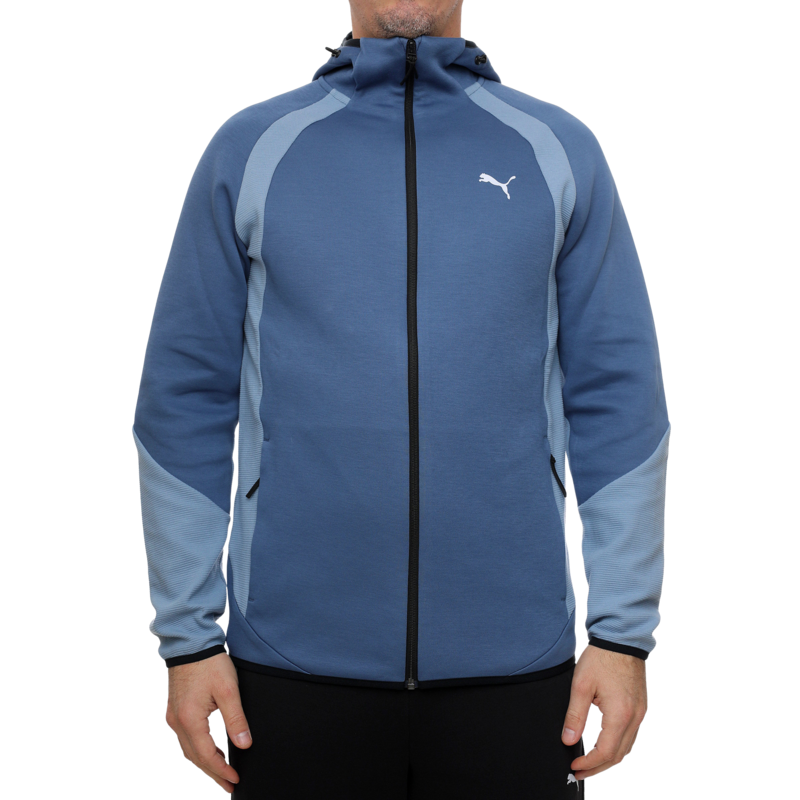 Muški duks Puma EVOSTRIPE FZ Hoodie DK