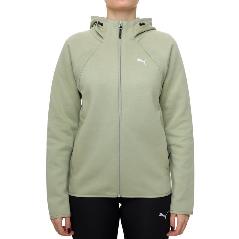 Ženski duks Puma EVOSTRIPE Full-Zip Hoodie DK