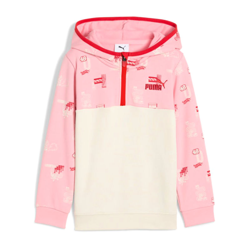 Dječiji duks Puma LITTLE RUNNERS Half-Zip Hoodie PS