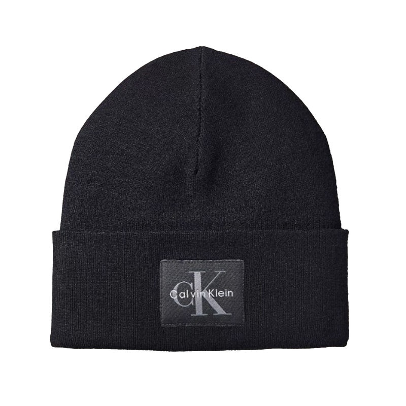 Muška kapa Calvin Klein MONOLOGO PATCH BEANIE