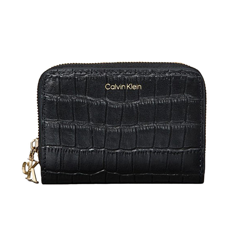 Ženski novčanik Calvin Klein CK CROC MEDIUM FLAP ZIP AROUND