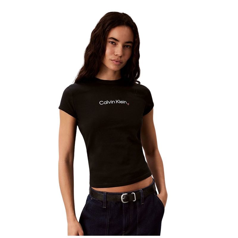 Calvin Klein ss slim fit heart logo tee