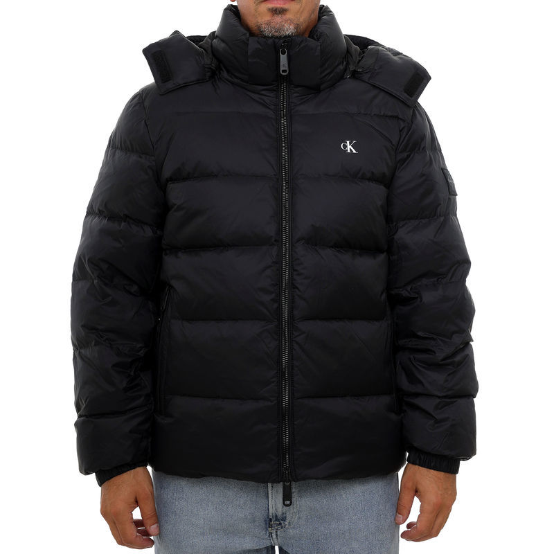 Muška jakna Calvin Klein ls nyln zp off hod down pufr jkt