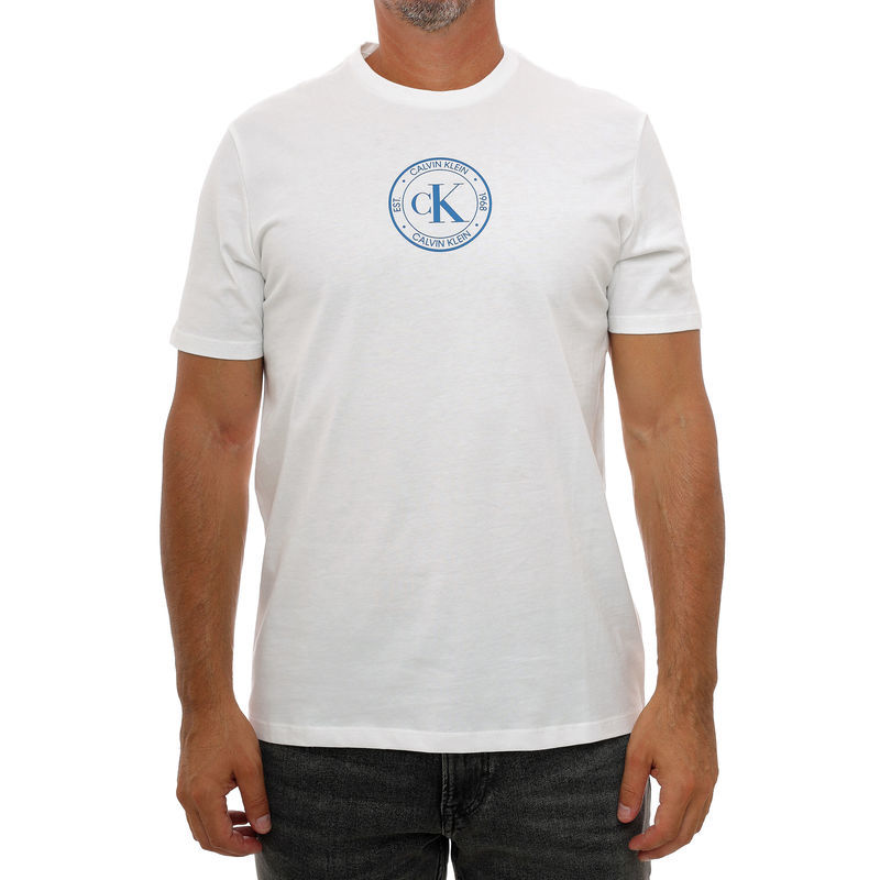 Muška majica Calvin Klein ss 30s eu crest graphic tee