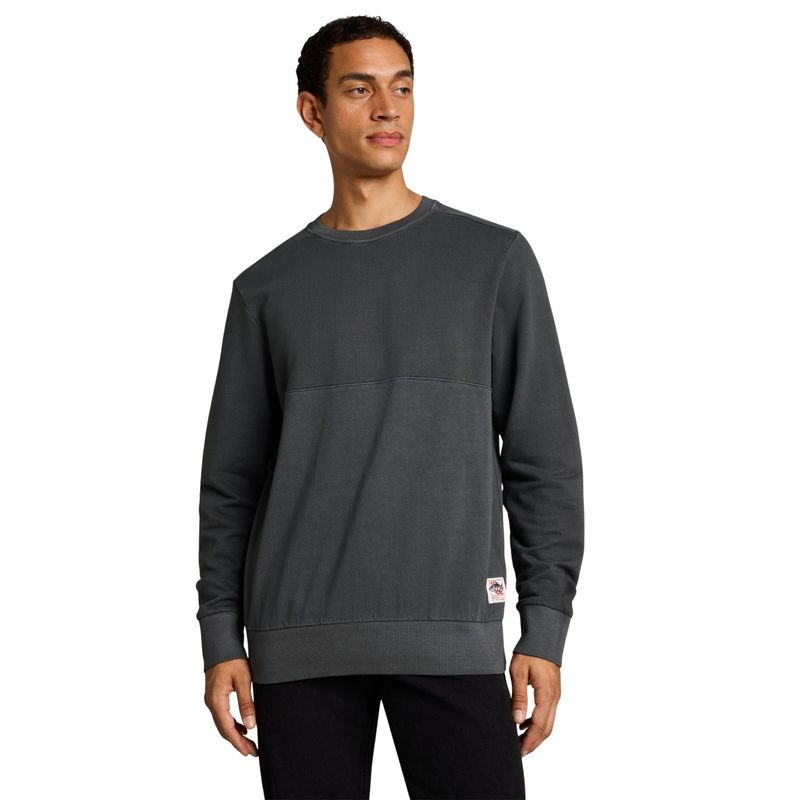 Muški duks Tom Tailor garment dyed cutline sweater