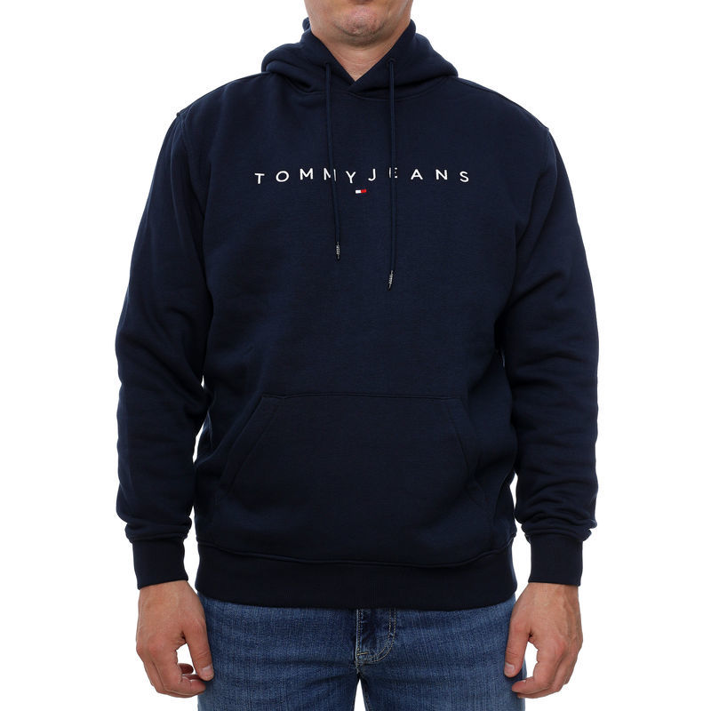 Muški duks Tommy Hilfiger tjm reg linear logo hoodie ext