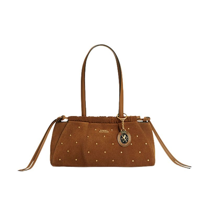 Ženska torba Tommy Hilfiger soft leather should sue studs