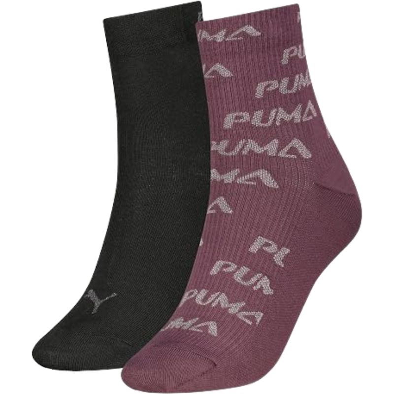 Ženske čarape Puma WOMEN SHINE SWIRL SHORT SOCK 2P