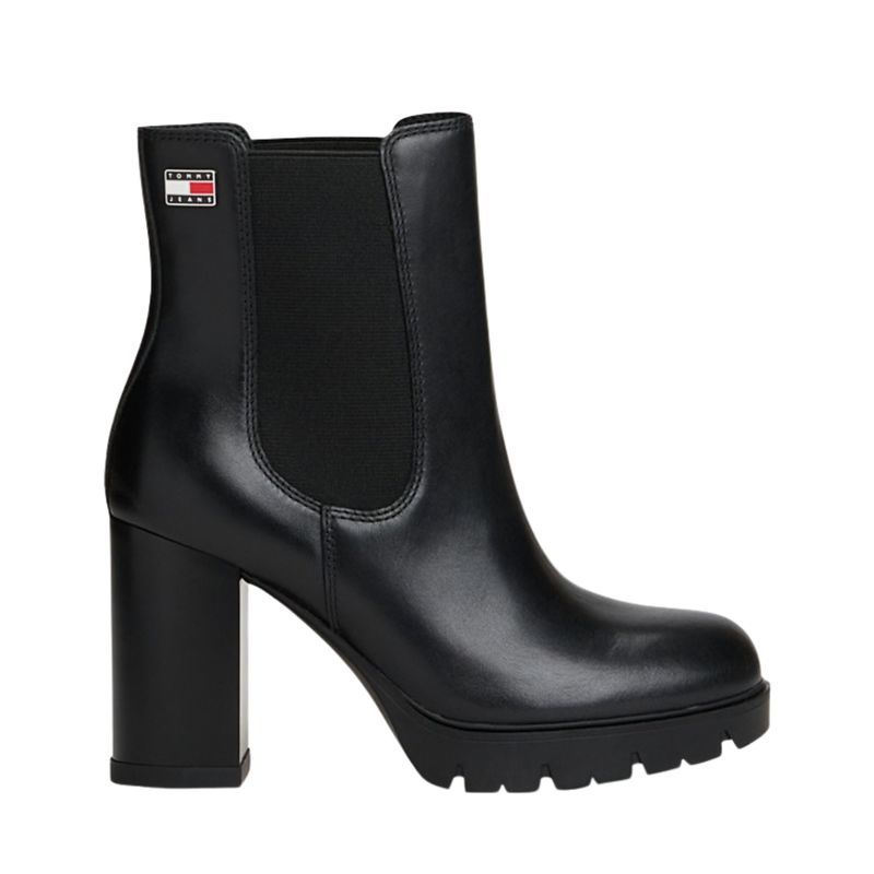 Ženske čizme Tommy Hilfiger tjw chelsea high heel boots