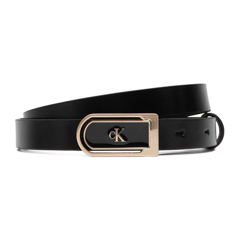 Ženski kaiš Calvin Klein round ck enamel plaque 20mm