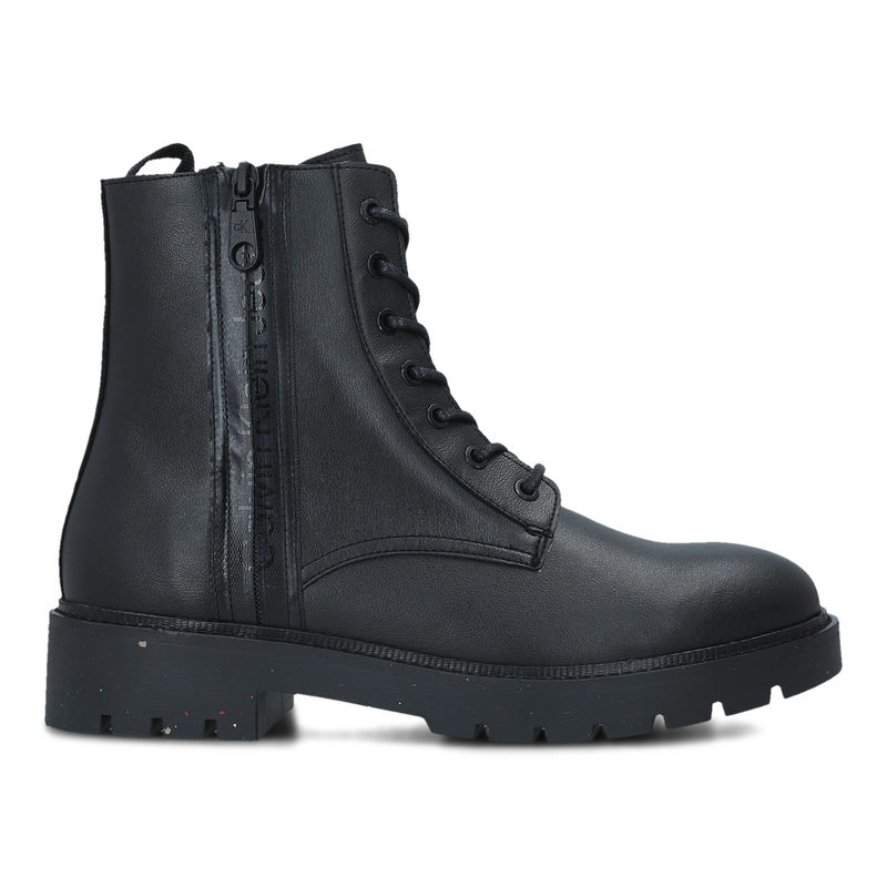 Calvin Klein Combat Mid Laceup Boot Lth