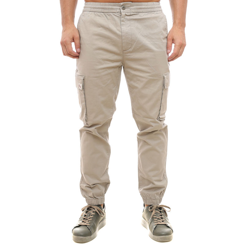 Muške hlače Calvin Klein SKINNY ELASTIC COTTON CARGO PANT