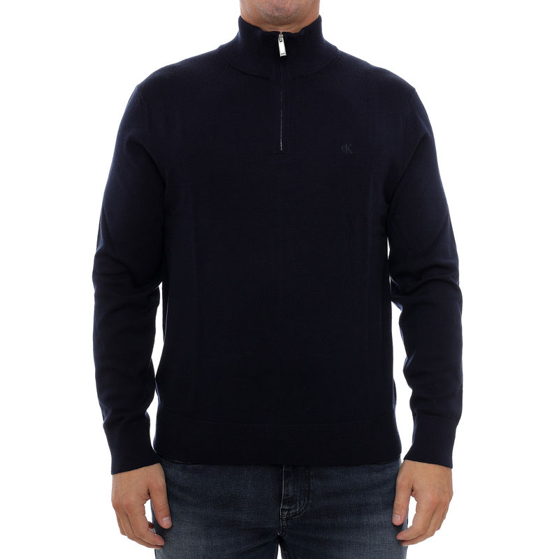 Muški džemper Calvin Klein LS 100% MERINO QZ 14GG