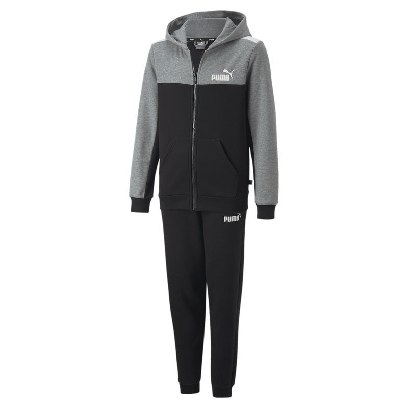 Dječija trenerka Puma ESS+ BLOCK HOODED SUIT FL B