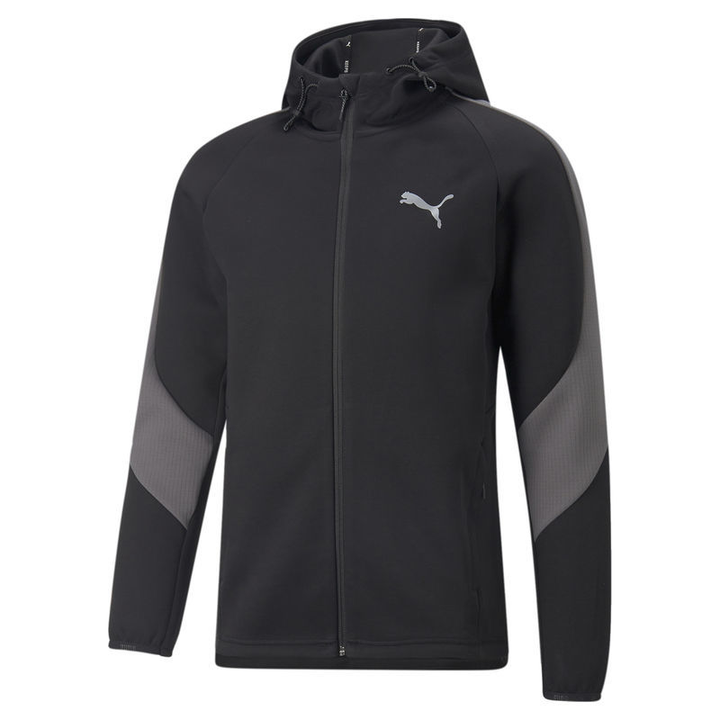 Muški duks Puma EVOSTRIPE FULL-ZIP HOODIE