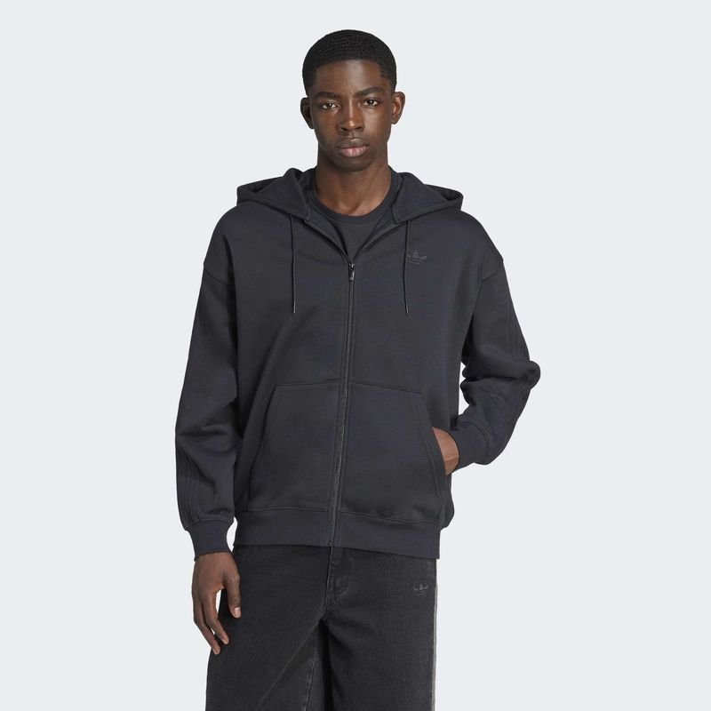 Muški duks adidas BAGGY FZ HOODIE