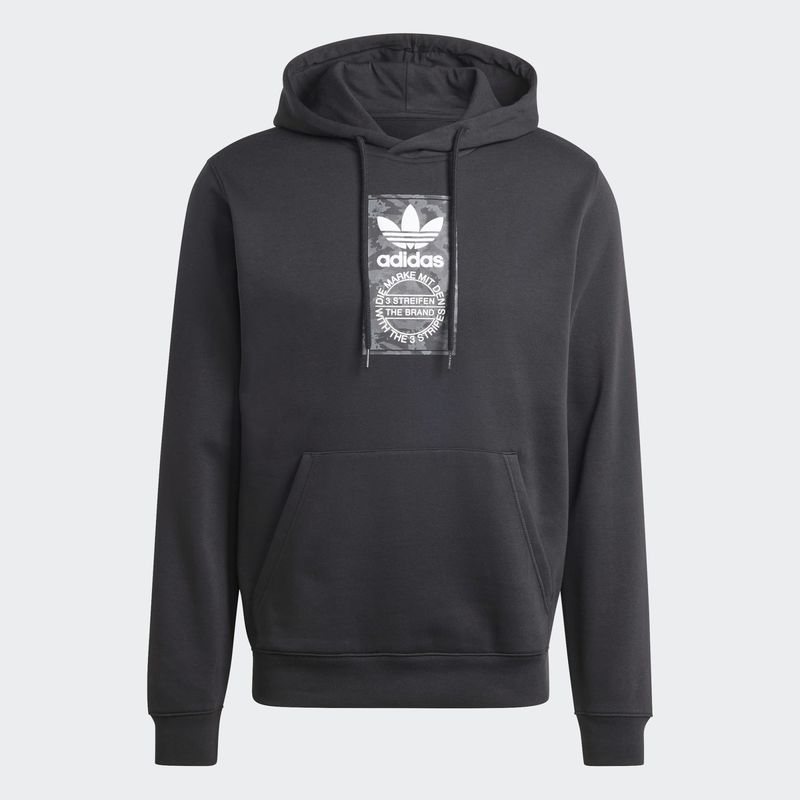 Muški duks adidas CAMO HOODED LAB