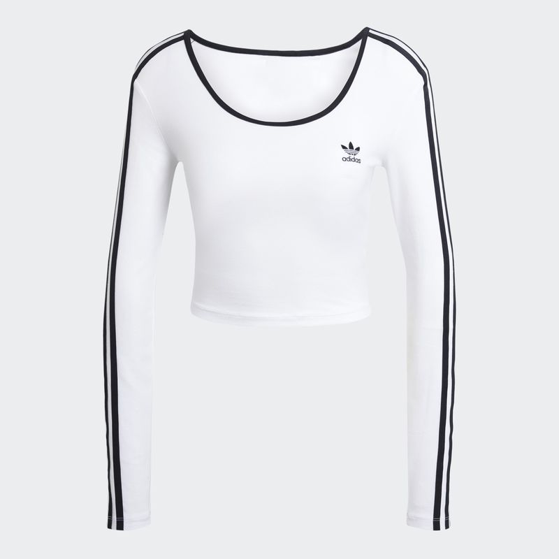 Ženska majica adidas 3S LS CROP