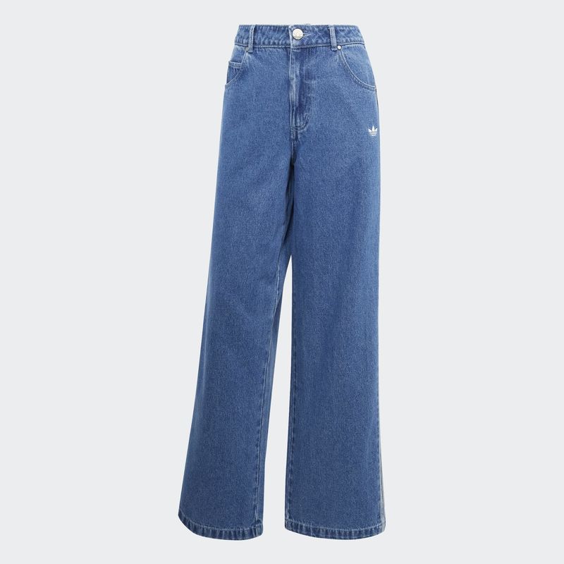 Ženska trenerka donji dio adidas DENIM 3S PANT