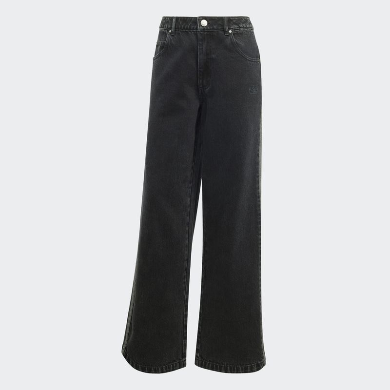 Ženska trenerka donji dio adidas DENIM 3S PANT