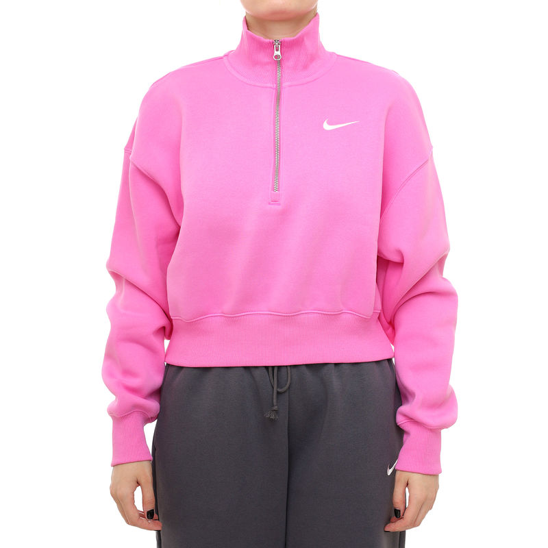 Ženski duks Nike W NSW PHNX FLC QZ CROP