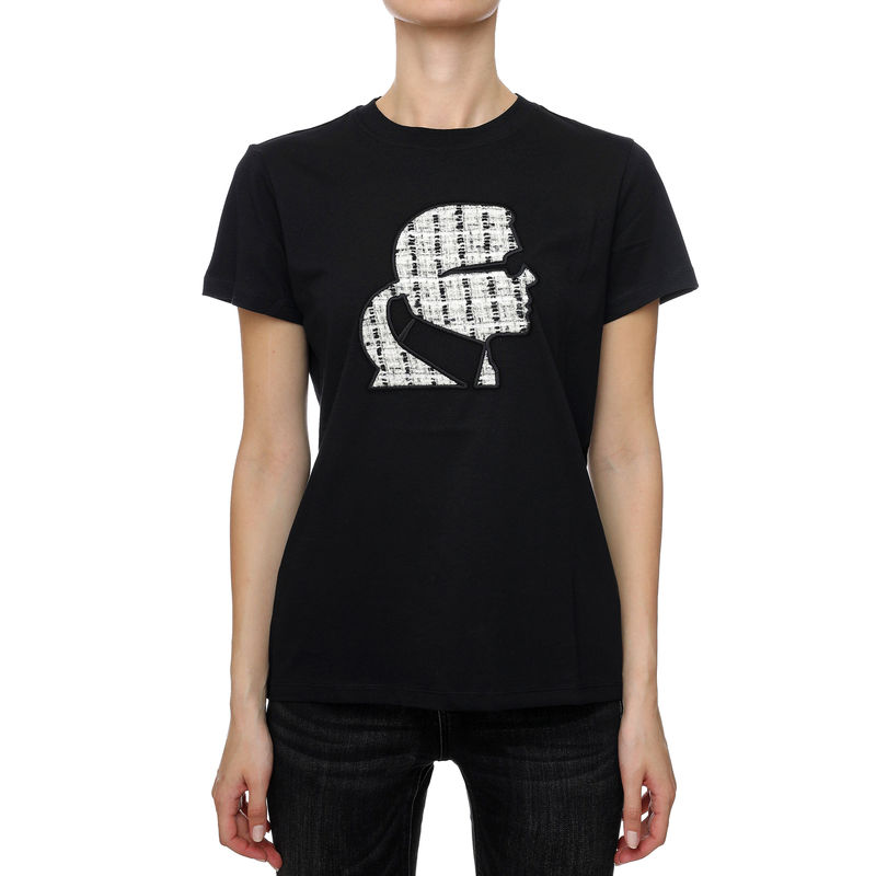 Ženska majica Karl Lagerfeld BOUCLE KARL PROFILE TEE