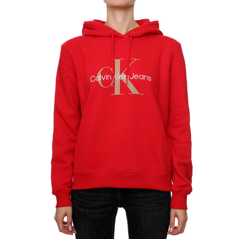 Ženski duks Calvin Klein ICONIC MONOLOGO HOODIE