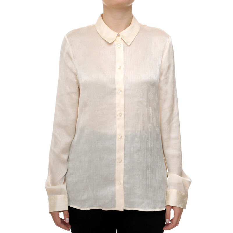 Ženska košulja Guess LS MARTHE LOGO SHIRT