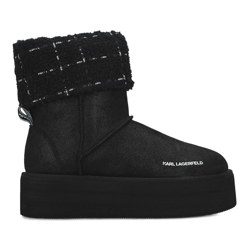 Ženske čizme Karl Lagerfeld Thermo Karl Logo Ankle Boot