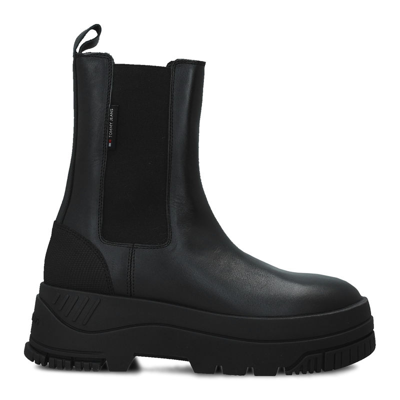 Ženske čizme Tommy Hilfiger TJW CHELSEA FLATFORM BOOT