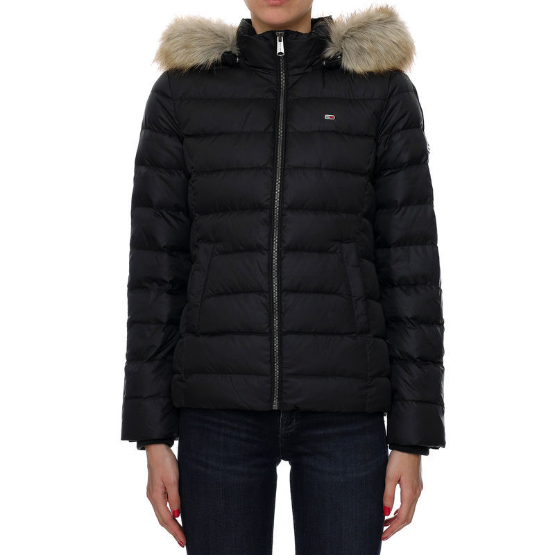 Ženska jakna Tommy Hilfiger BASIC HOODED DOWN JACKET