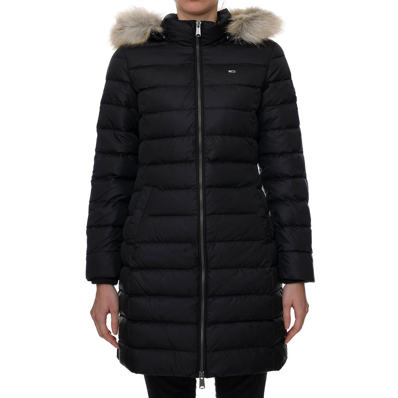 Ženska jakna Tommy Hilfiger ESSENTIAL HOODED DOWN COAT