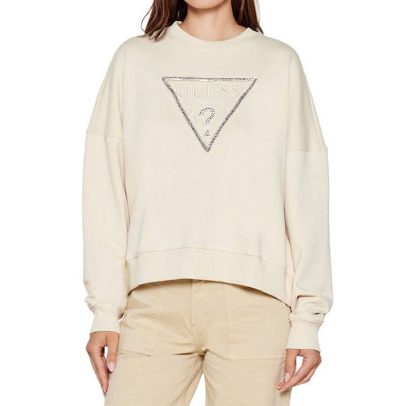 Ženski duks Guess CN RACHELE TRIANGLE SWEATSHIRT