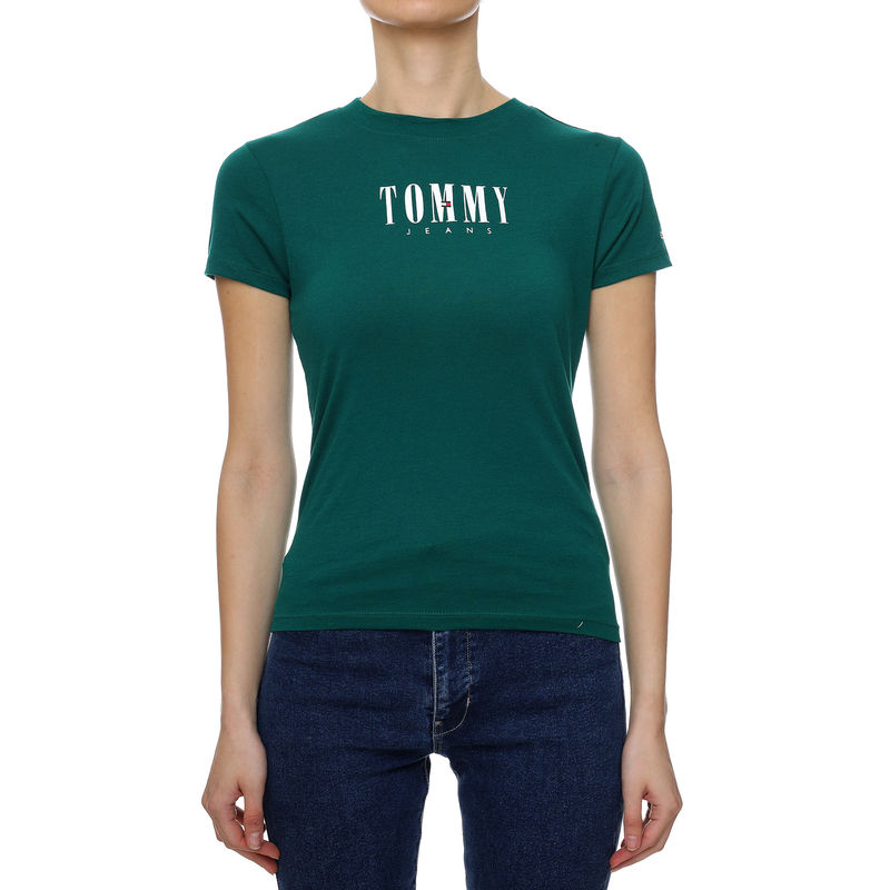 Ženska majica Tommy Hilfiger TJW BABY ESSENTIAL LOGO 2 SS