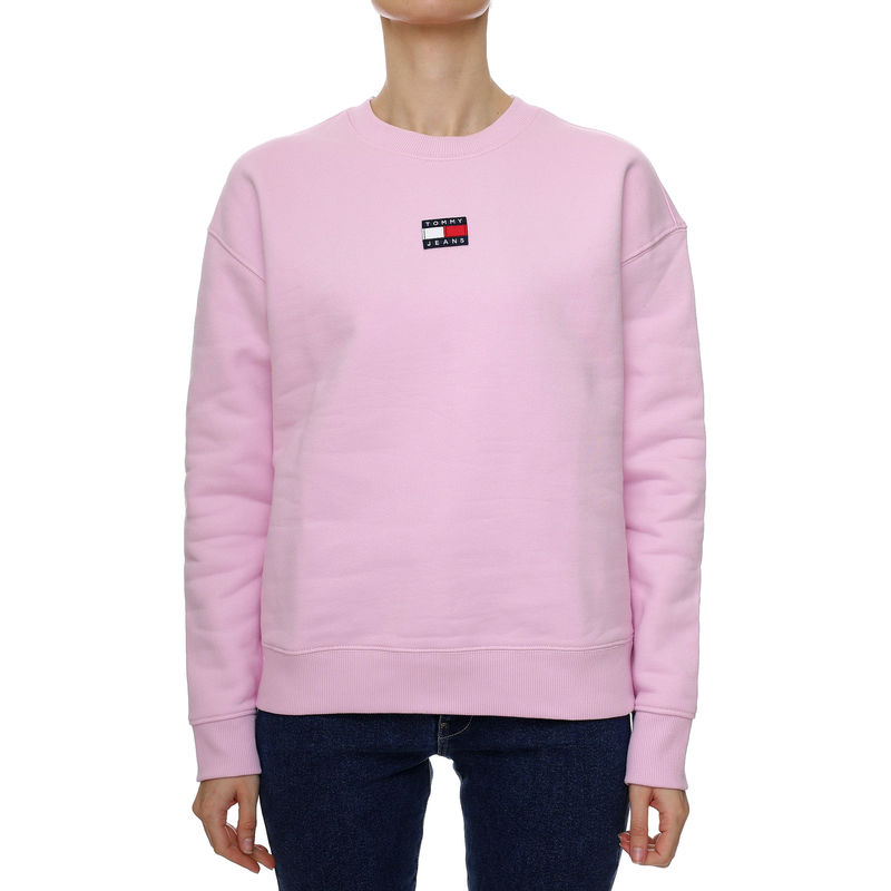 Ženski duks Tommy Hilfiger TJW TOMMY CENTER BADGE CREW