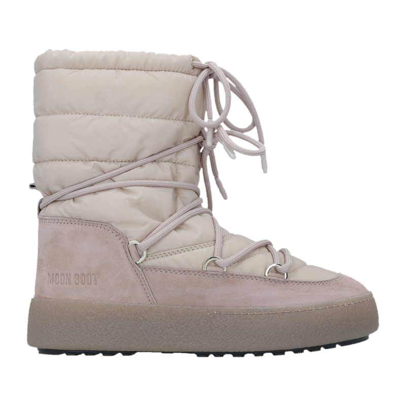 Ženske čizme Moon Boot Ltrack Suede Ny Cipria