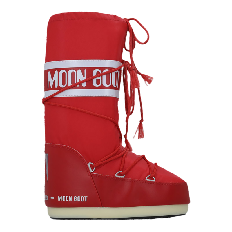 Ženske čizme Moon Boot NYLON RED